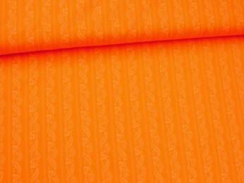 Baumwolldruck orange B-4-162- Fb11